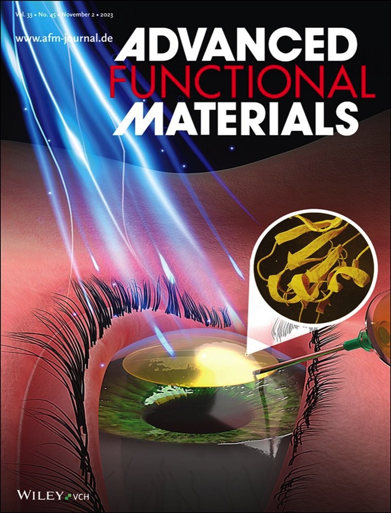 Light-activated injectable materials for thinning corneas